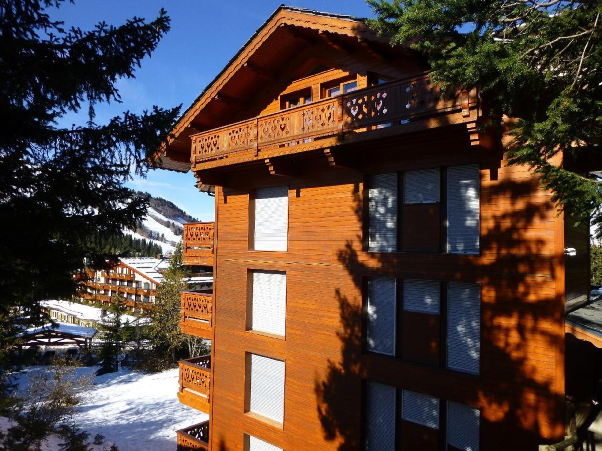 Charmant Appartement Rustique A Courchevel, 5 Pers, Pres Des Pistes - Fr-1-514-29 Ngoại thất bức ảnh